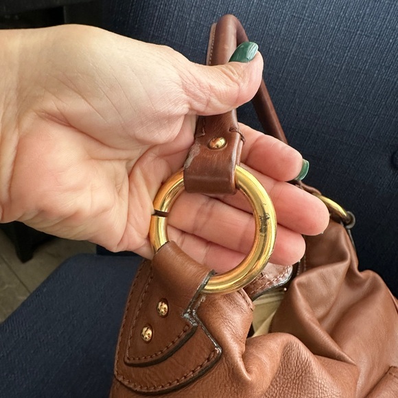 Marc Jacobs camel brown shoulder purse - Picture 8 of 15